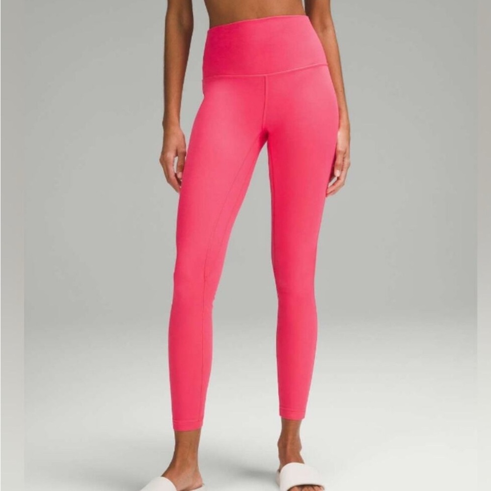 NWT Lululemon Align HR 28” Lip Gloss Pink sz 6